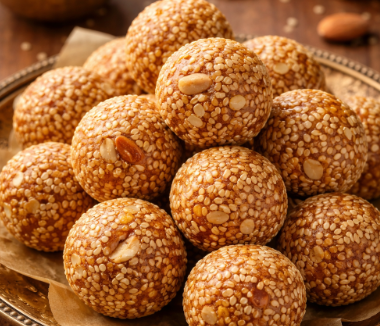 तिल के लड्डू बनाने की आसान विधि (Sesame seed ladoo recipe in Hindi)